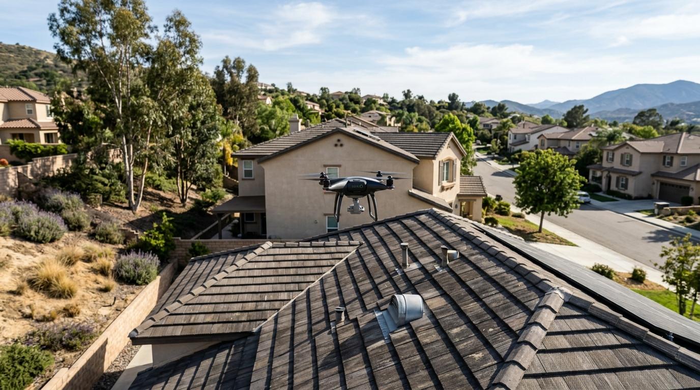 Drone Roof Inspections in Temecula: Spot Hidden Damage Before Buying