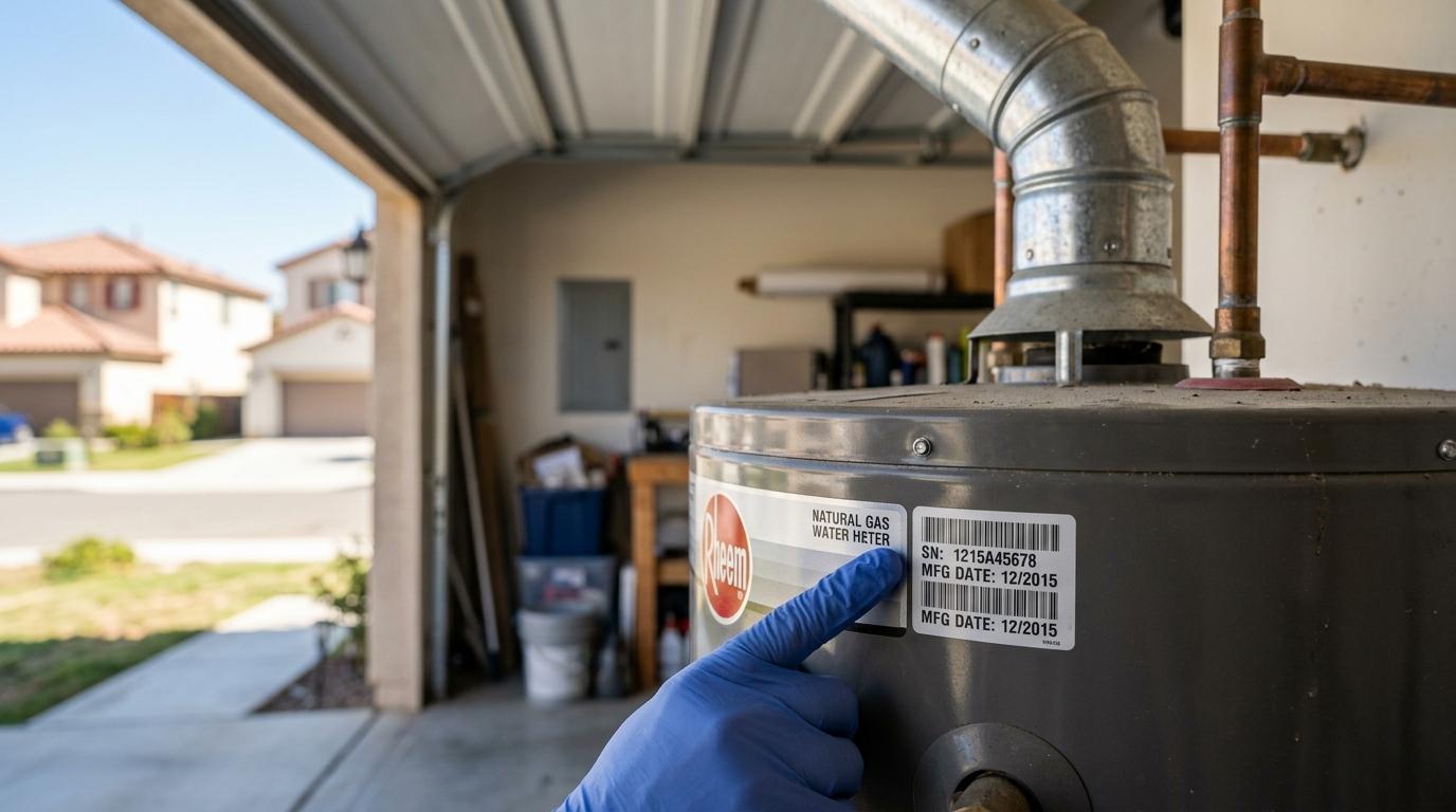 How to Determine the Age of Your Water Heater in Temecula and the Greater Inland Empire
