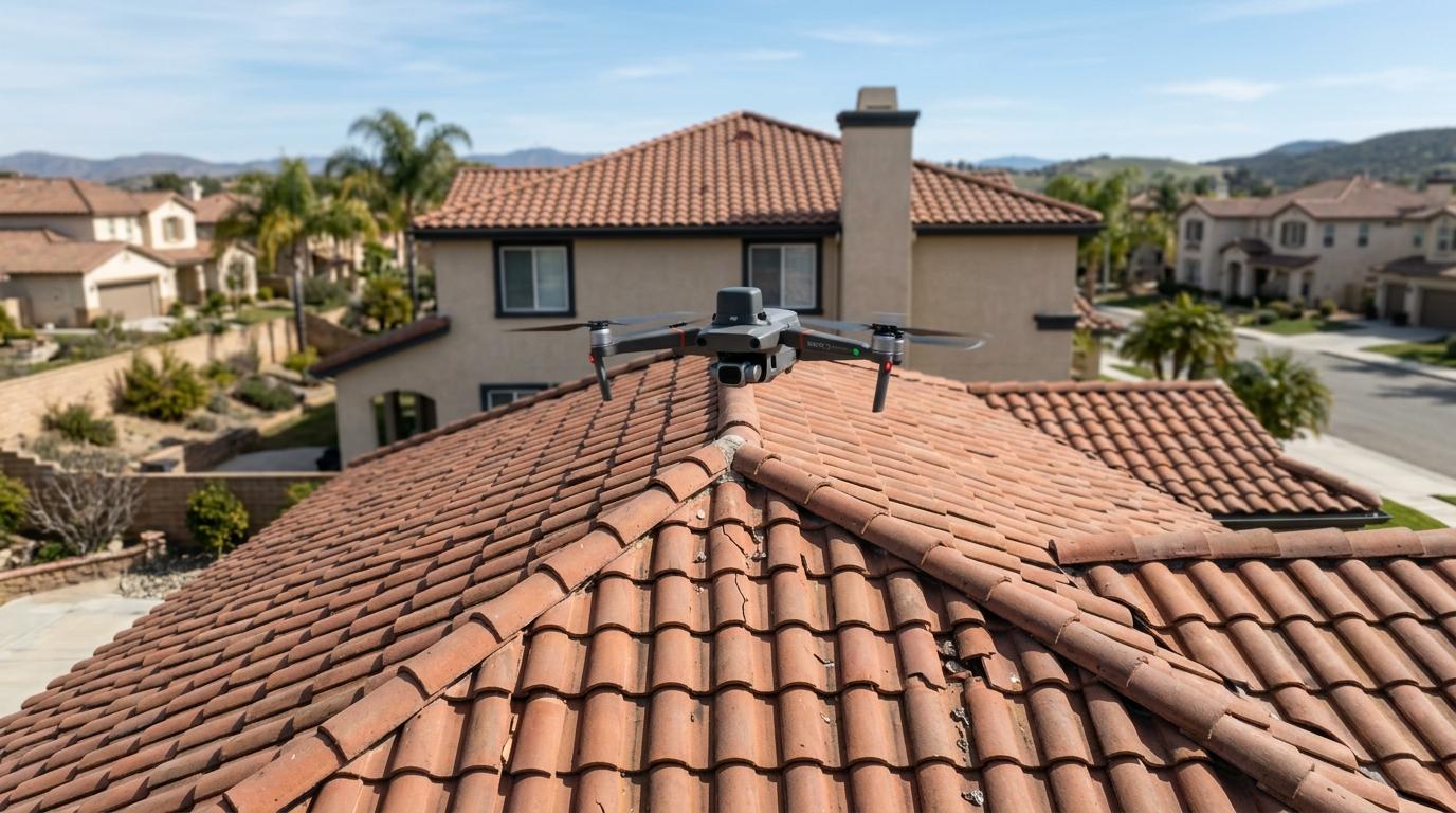 San Diego Roof Damage: How Drone Inspections Help