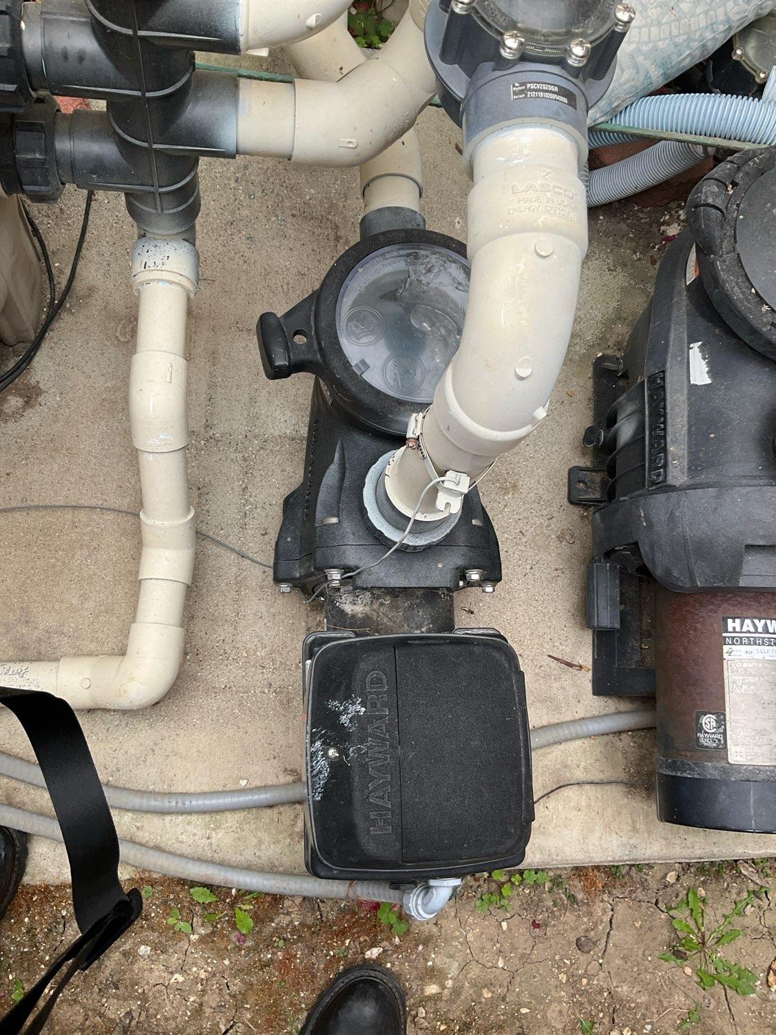 Pool equipment inspection